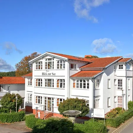 Mit Meerblick, Gratis Nutzung Vom Ahoi Erlebnisbad Und Sauna In Sellin - Haus Blick Zur 08 Apartmán